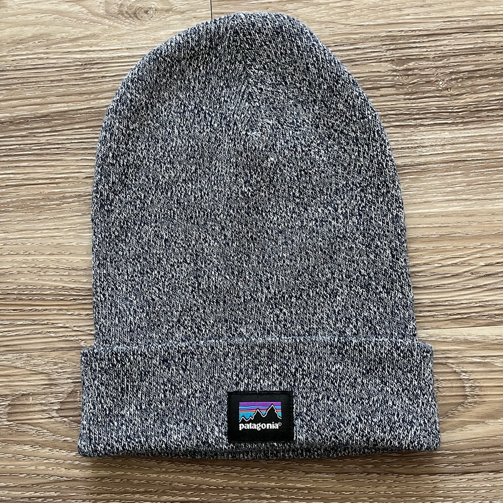 Patagonia Every Day Beanie - Navy Blue/Grey